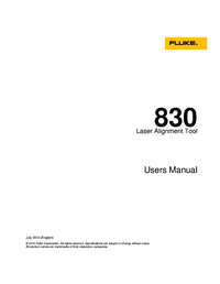 Thumbnail of document Manual - 830/SHIMS Kit